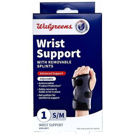 Walgreens Wrist Support Left, Small/Medium