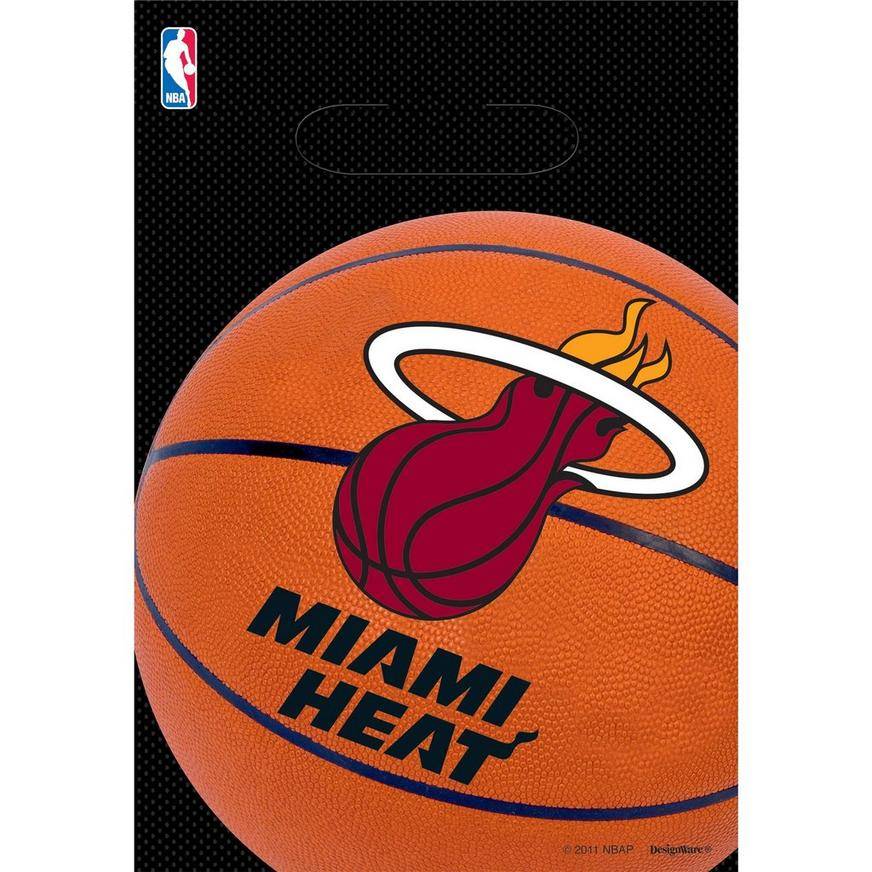 Miami Heat Favor Bags 8ct