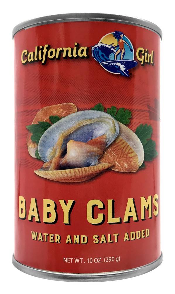 California Girl Baby Clams in Water (10 oz)