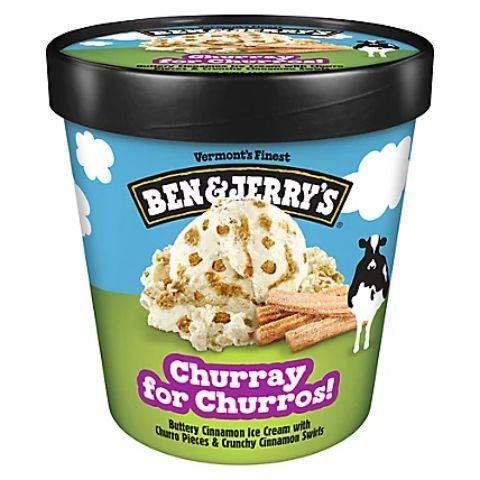 Ben & Jerry's Churray For Churros Ice Cream
