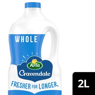 Cravendale Arla Filtered Fresh Whole Milk (2L)