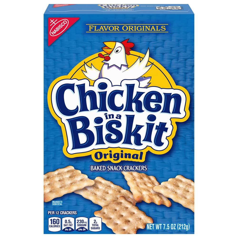 Chicken in a Biskit Baked Snack Crackers