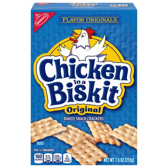 Chicken in a Biskit Baked Snack Crackers