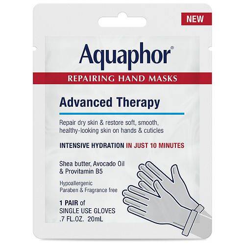 Aquaphor Repairing Hand Masks - 1.0 pr