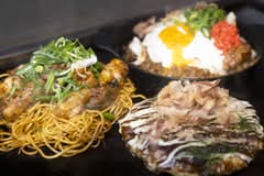 お好み焼きと焼きそば、鉄板焼き 半駄ヶ谷のデリバリー ・持ち帰り