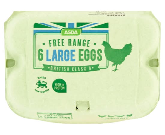 ASDA Free Range Large Eggs