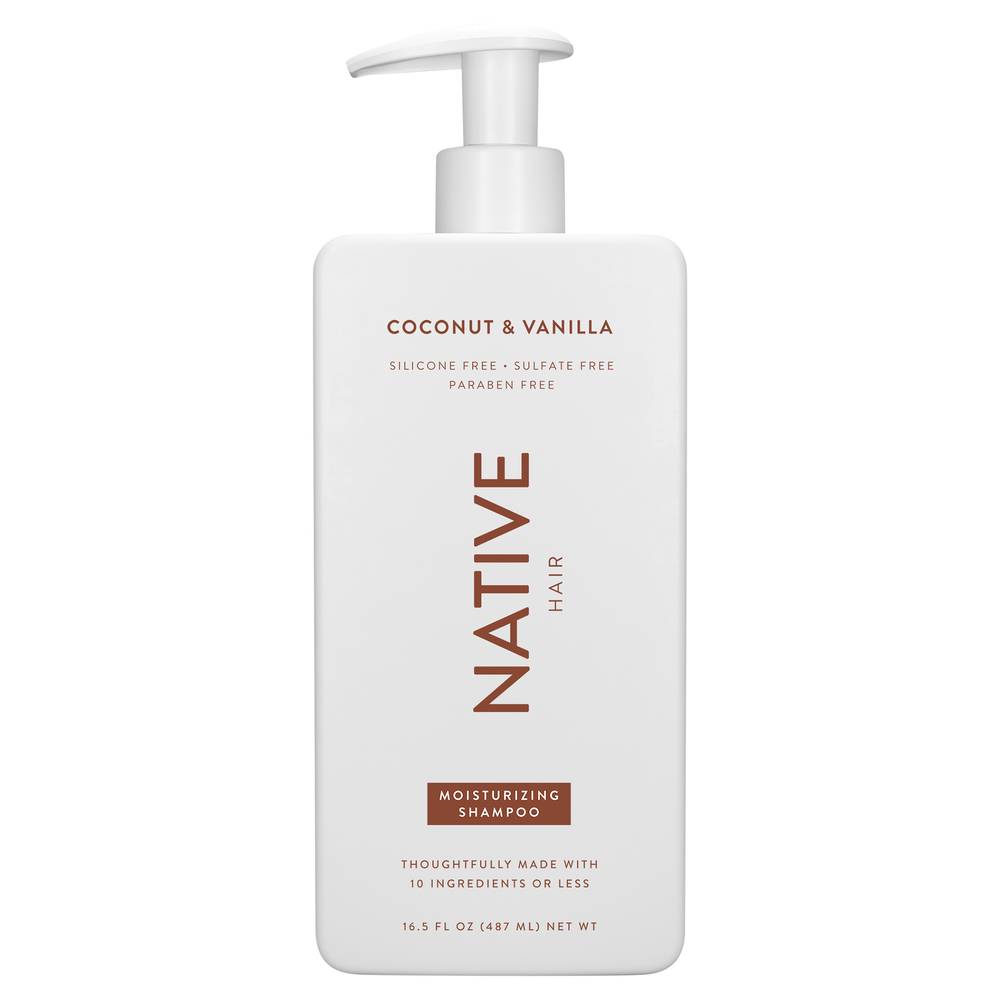 Native Coconut and Vanilla Moisturizing Shampoo