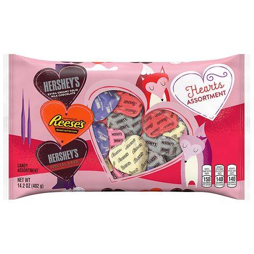 Hershey's Candy, Valentine's Day, Variety Bag Chocolate Assortment - 14.2 oz