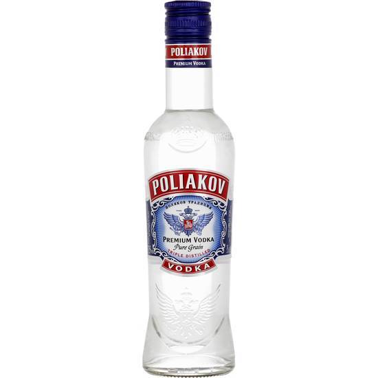 Vodka poliakov pure grain triple distilled 35cl 37.5°