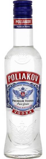Vodka poliakov pure grain triple distilled 35cl 37.5°