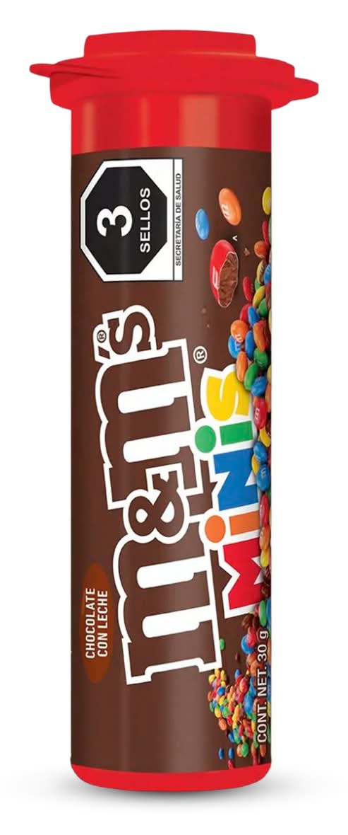 M&M's · Chocolate minis con leche (30 g)