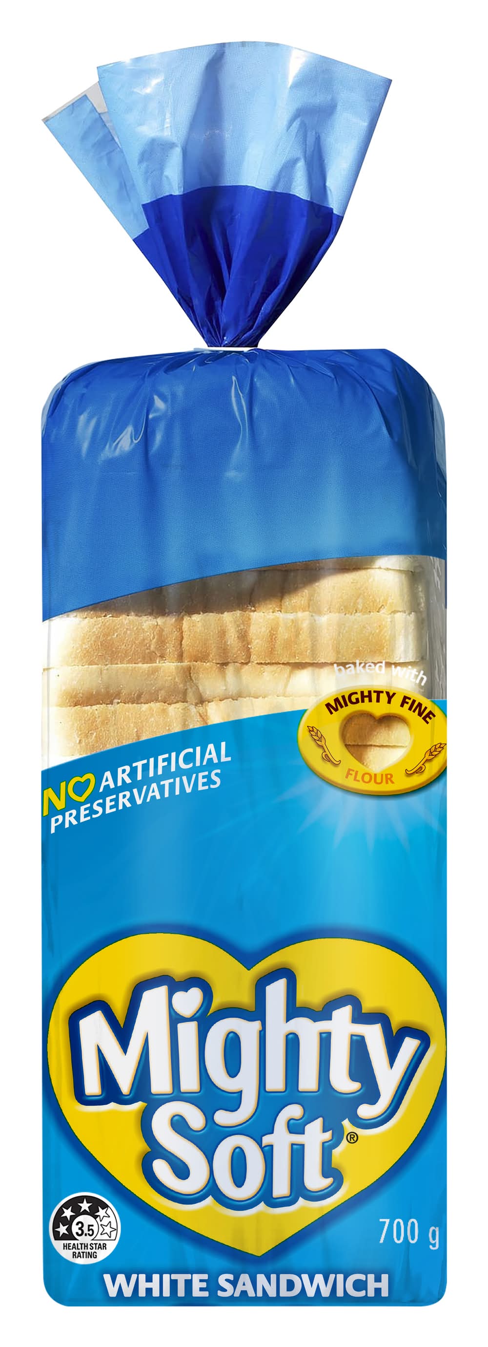 Mighty Soft Sliced White Bread Sandwich (700g)