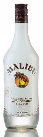Malibu, 750mL rum (21.0% ABV)