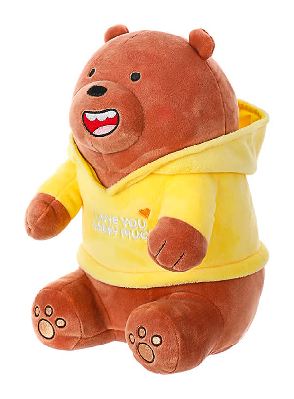 Miniso · Pardo con capucha y suéter