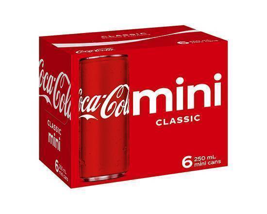 Coca Cola Can 6x250mL