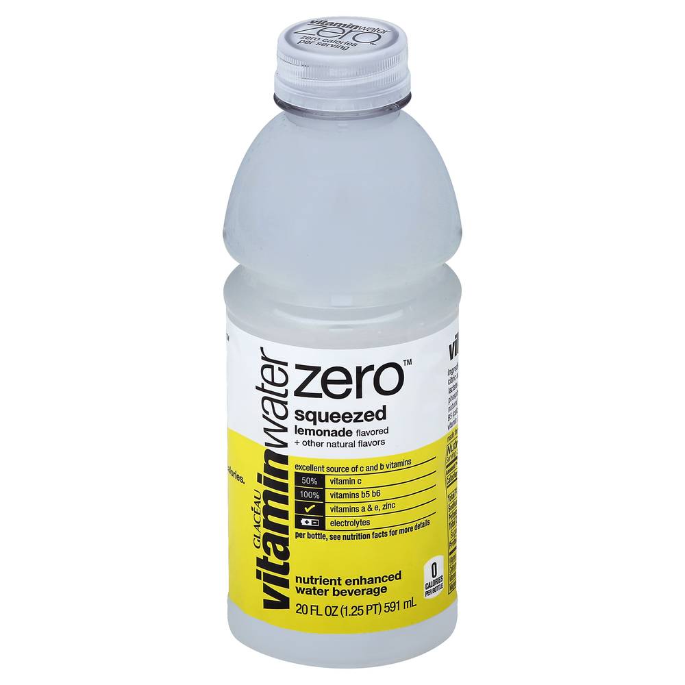 Vitaminwater Zero Sugar Water (20 fl oz) (lemonade)