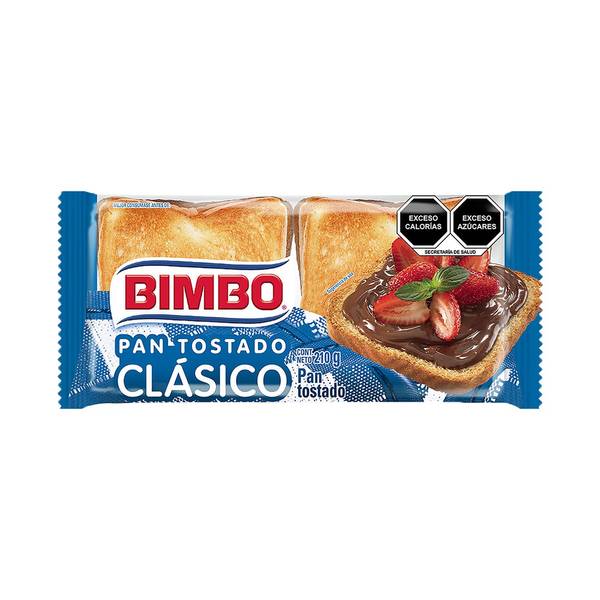 Bimbo pan tostado clásico