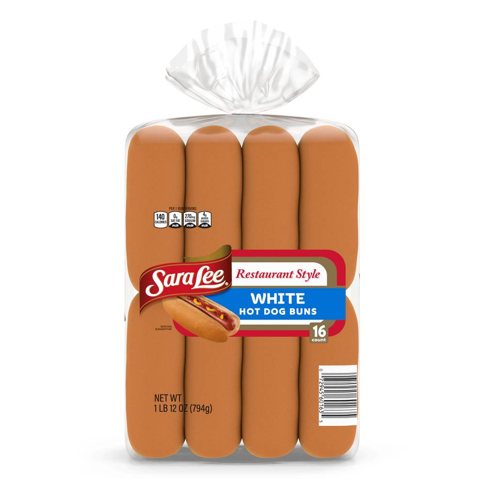 Sara Lee Hot Dog Buns Family pack (16 ct, 2.18oz)