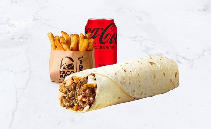 Beefy Cheesy Burrito Combo