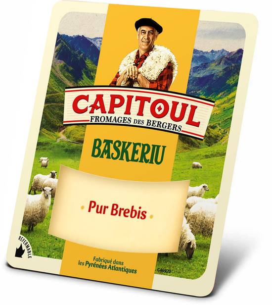 Capitoul - Fromage de pur brebis baskeriu