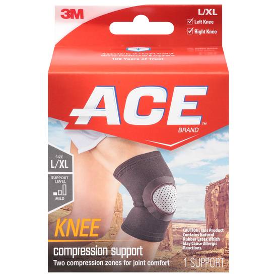Ace Compression Knee Support (l/xl)