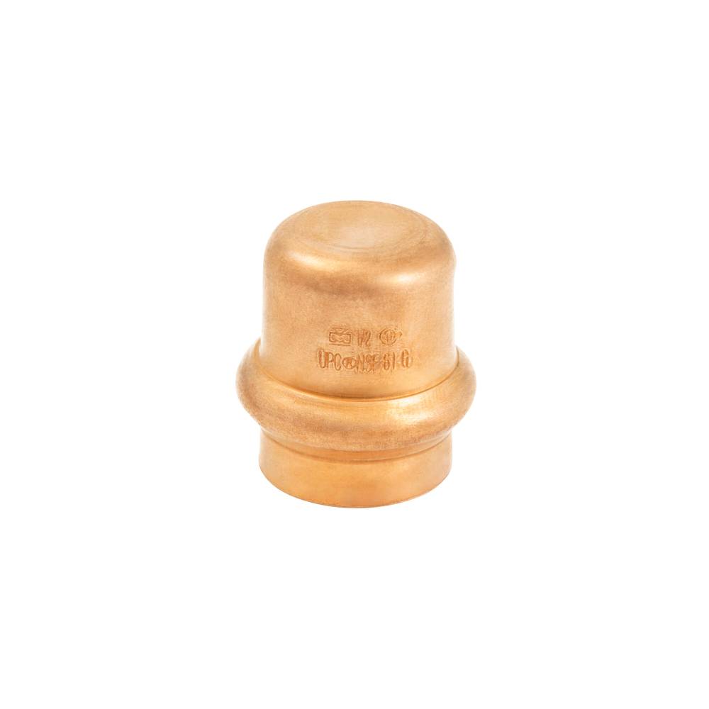 Streamline 1/2-in Copper Press Cap | PF 07007L