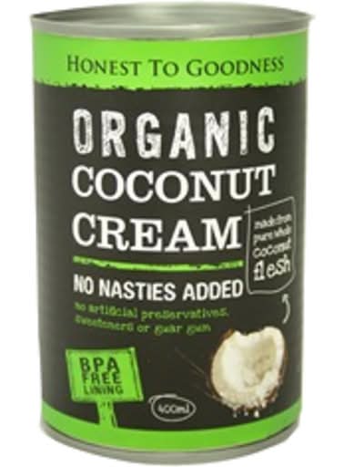 Honest To Goodness Organic Coconut Cream (400g)