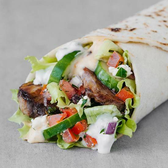 Greek Lamb Wrap