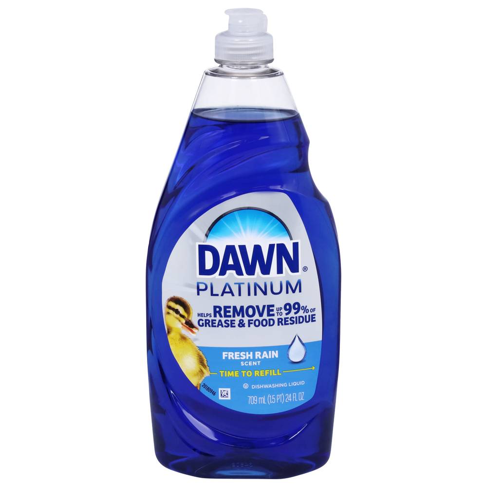 Dawn Platinum Refreshing Rain Dish Detergent (23.6 fl oz)