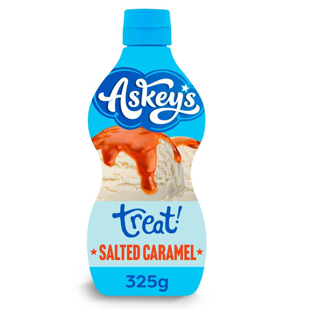 Askeys Treat Salted Caramel Flavour Topping 325g