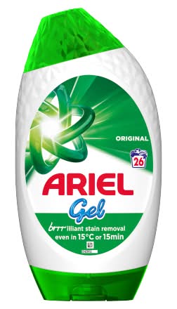 Ariel Original Washing Liquid Gel 26 Washes (858ml)