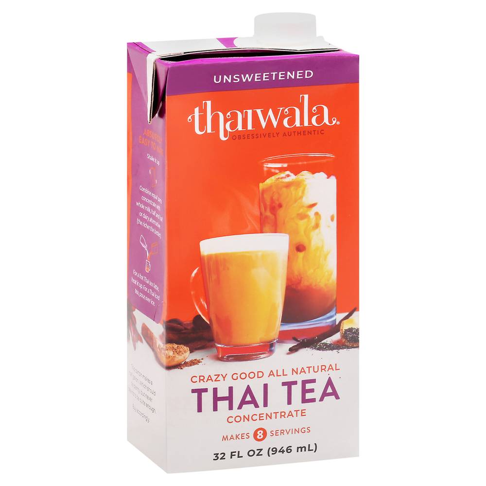 Thaiwala Unsweetened Thai Tea Concentrate (32 fl oz)