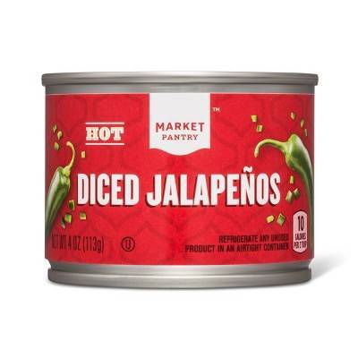 Market Pantry Hot Diced Jalapenos