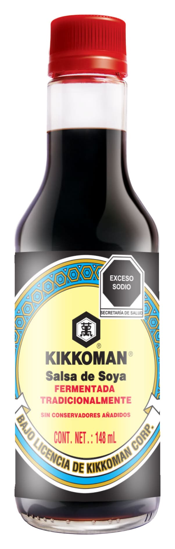 Kikkoman · Salsa de soya fermentada (148 ml)