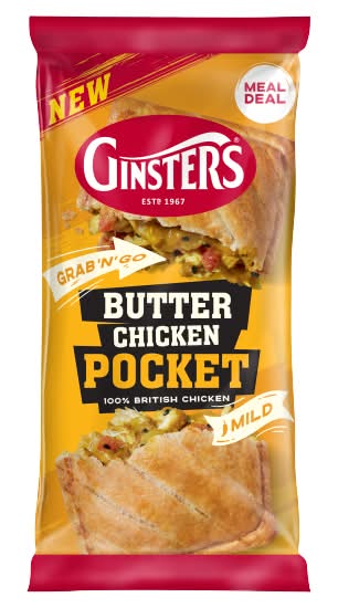 Ginsters Butter Chicken Pocket (100g)