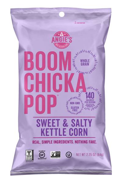 Angie's BOOMCHICKAPOP Sweet & Salty Kettle Corn Popcorn 2.25oz