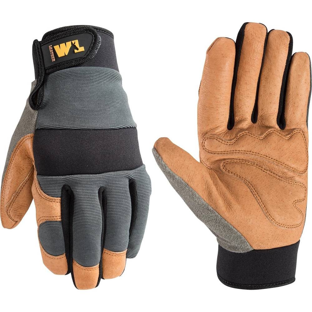Wells Lamont Large Gray Leather 1 -Pairs | 3236L-L01
