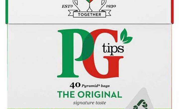 PG Tips 40 Tea Bags 116g (385259)