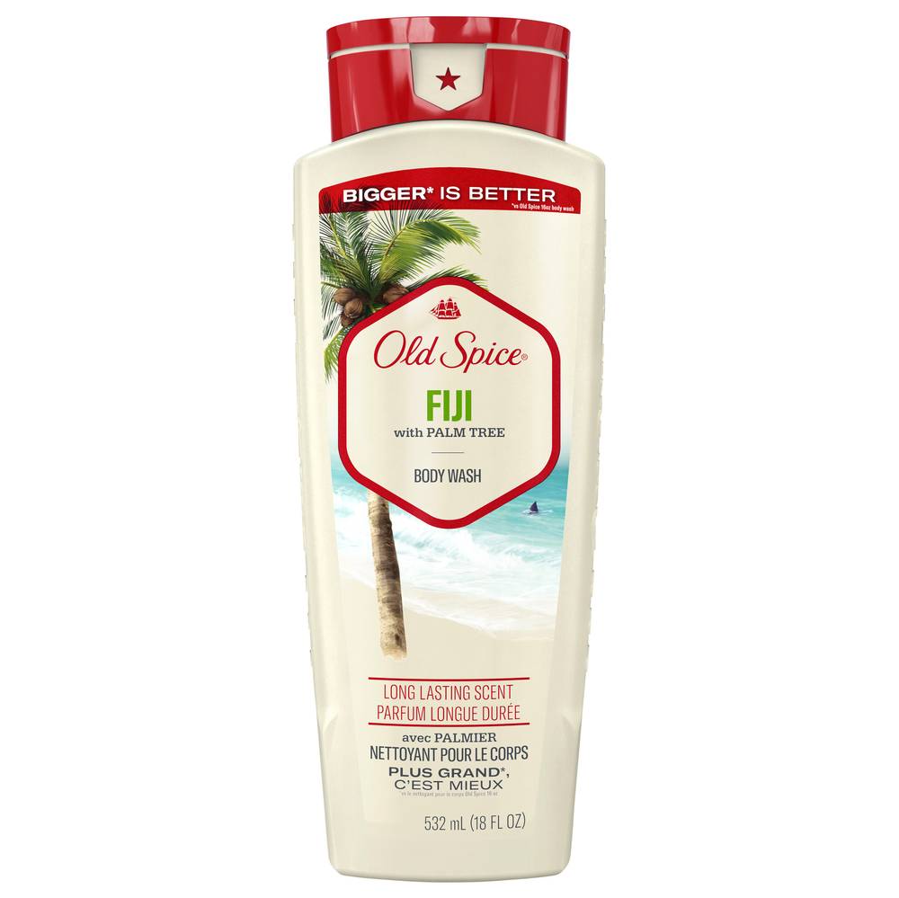 Old Spice Fiji With Palm Tree Body Wash