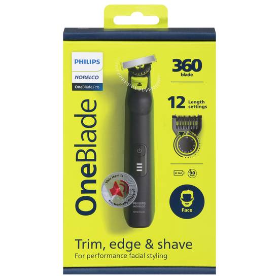 Philips Norelco 360 Blade Face Oneblade Pro Trim Edge & Shave