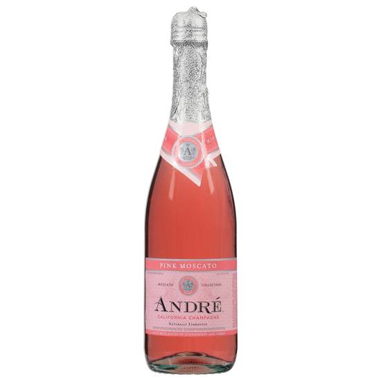 André Naturally Fermented California Pink Moscato Champagne (750 ml)