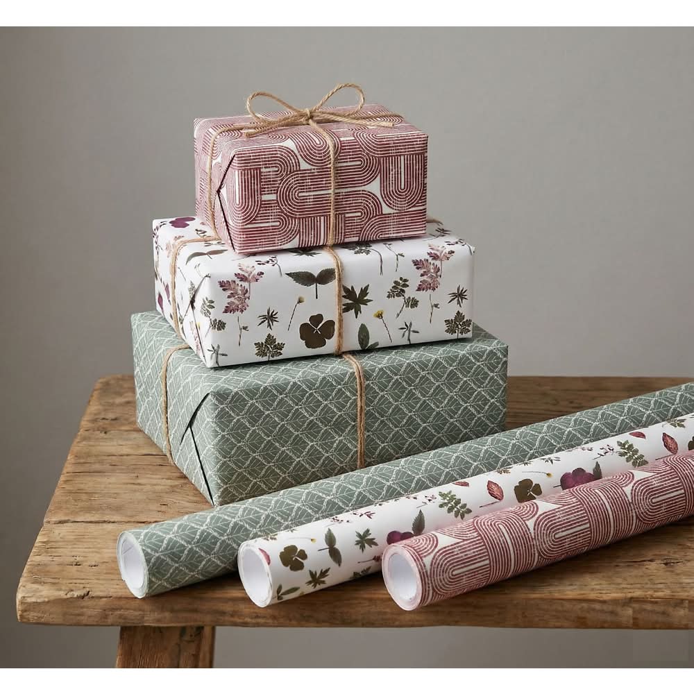 Les Produits U - Rouleau de papier cadeau permanent, 0.7 x 3m (147g)