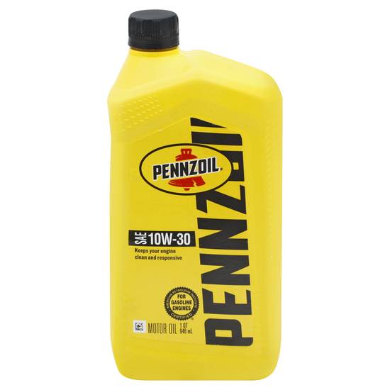 Pennzoil Sae 10W-30 Motor Oil