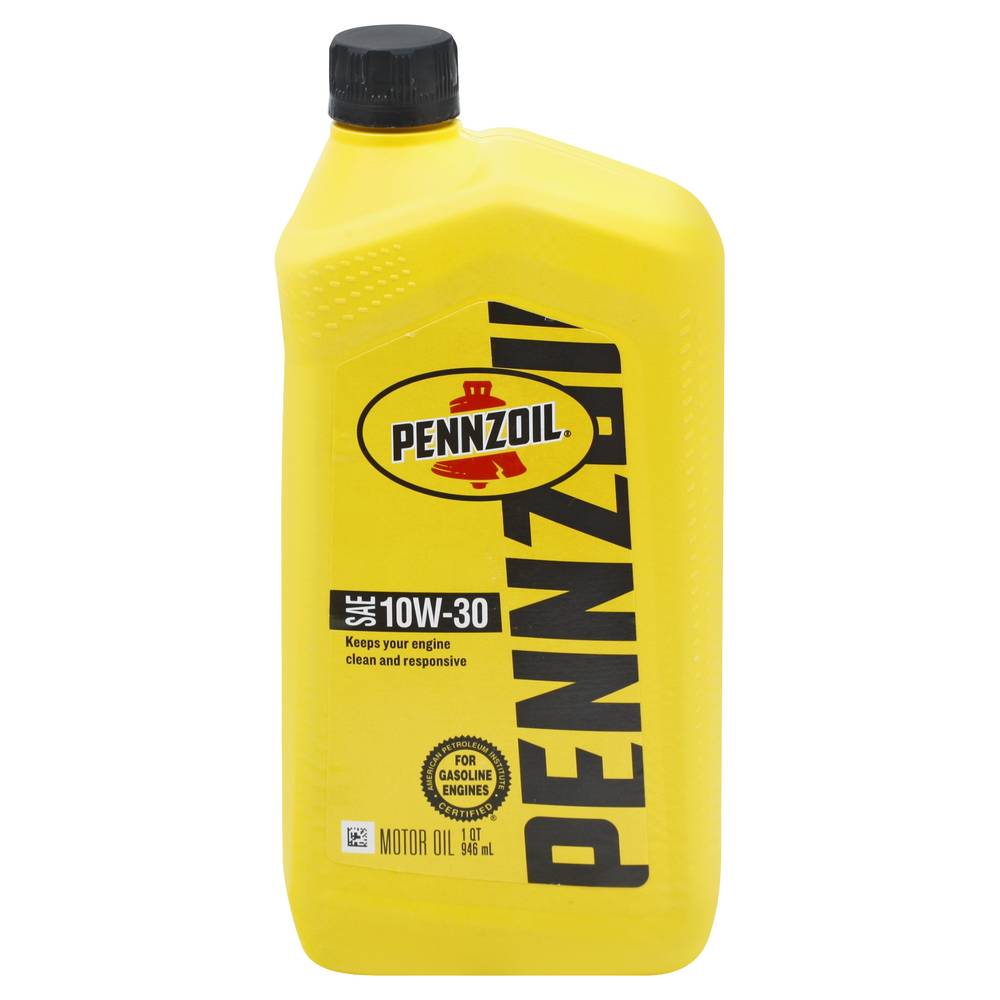 Pennzoil Sae 10w-30 Motor Oil