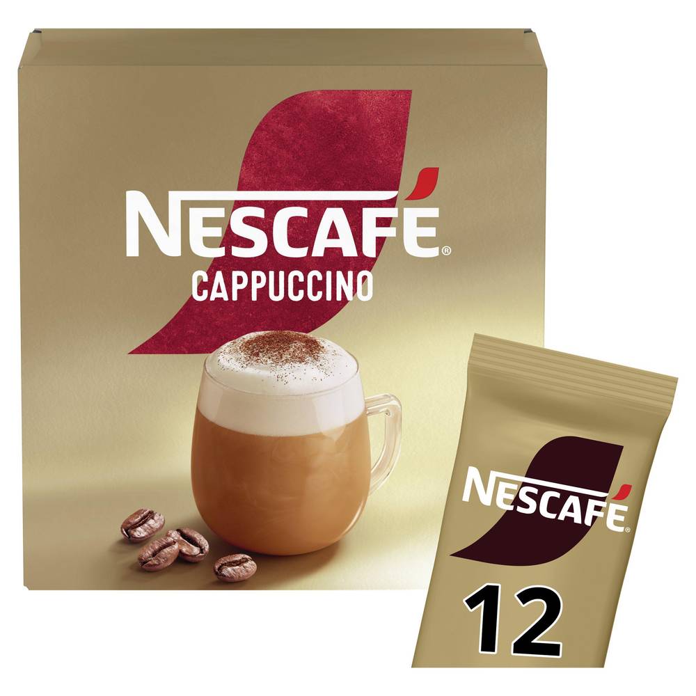 Nescafé Gold Cappuccino 12s 186g