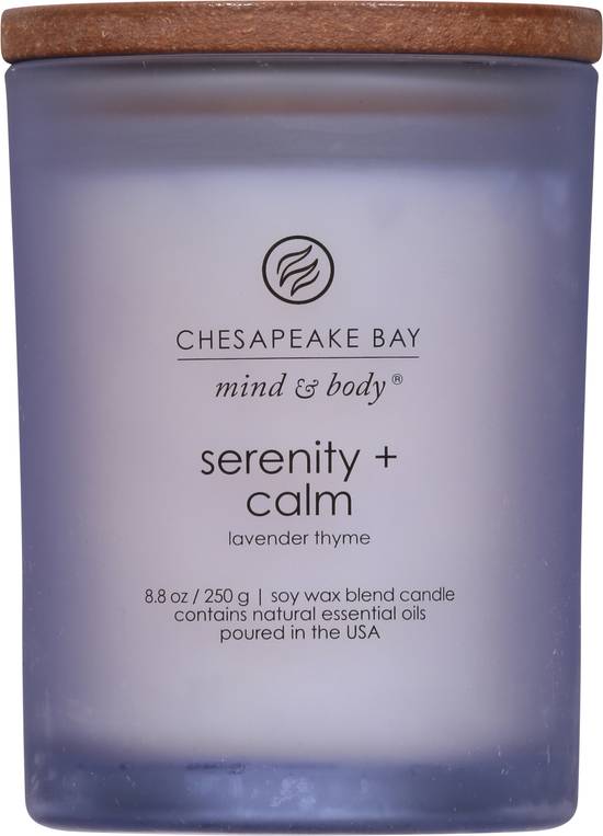 Chesapeake Bay Serenity + Calm Lavender Thyme Candle
