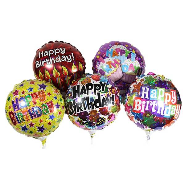 9'' Birthday Airfilled Balloon Assortment