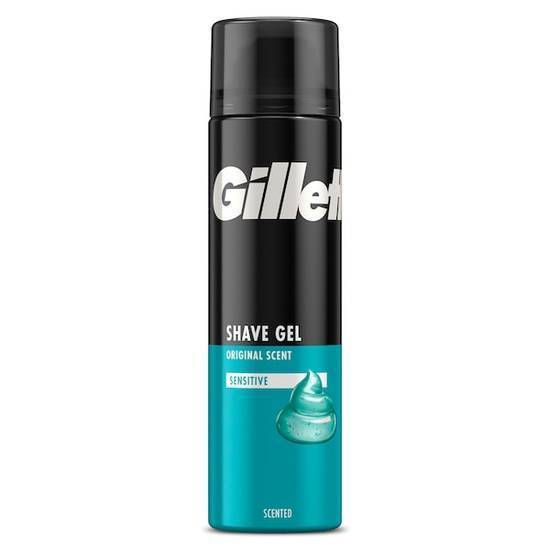 Gel de Afeitar Clásico Piel Sensible Gillette Spray (200 ml)