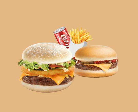 🍔🍔 DB5 - 1 Country + 1 Cheeseburger ou 1 Doublecheese