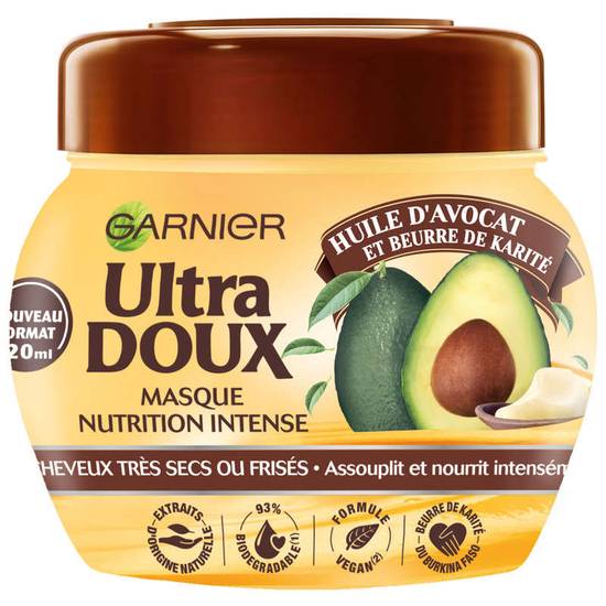 Masque avocat karité - soin des cheveux